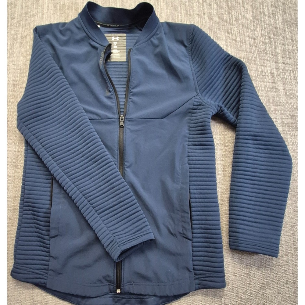 Under Armour Storm Evolution Daytona Golf Jacket Men's SM Blue Full Zip 1360510